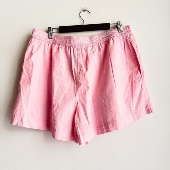 Anthropologie The Wren Boxer Short Cotton Viscose Pink XL - Picture 3 of 3
